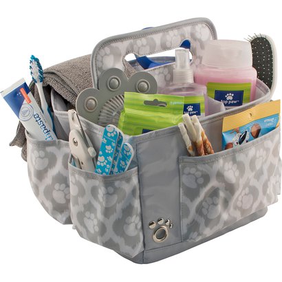 Organizing grooming supplies