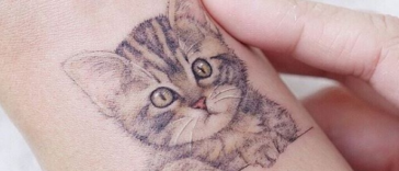 Tender Animal Tattoos That Will Make You Go “Aww”
