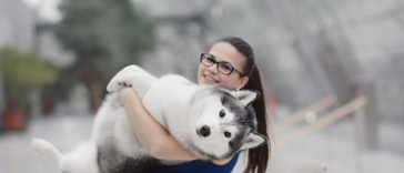 Erika Tcogoeva, a girl from Russia takes photos of her huskies; result is so cute that you’ll want one too