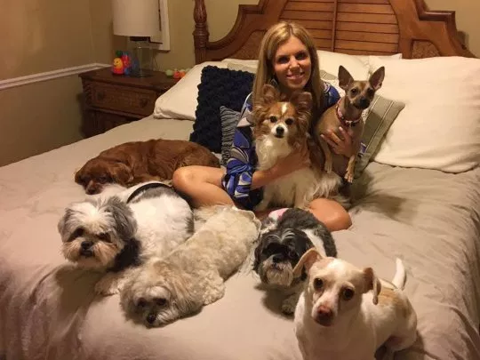 Jordan Knight; Dog Rescued From Puppy Mill Could Only Sleep While Standing Up