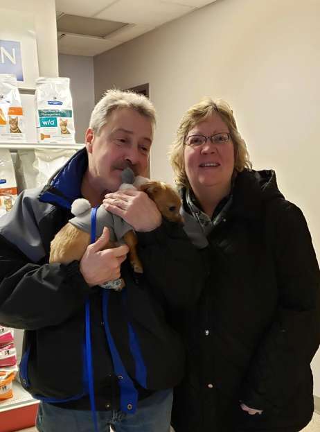 Man Saves a Puppy Whose Mouth Was Taped Shut