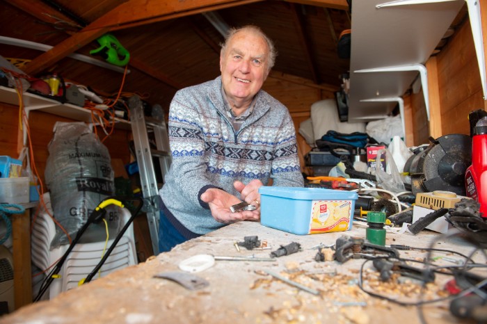 Pensioner Thought He Was Going Mad Until He Catches A Mouse That Kept Cleaning His Shed On A Trail Cam