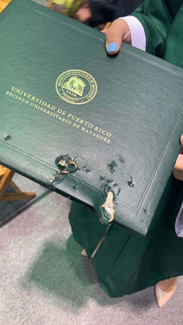 damaged Diploma Degree
