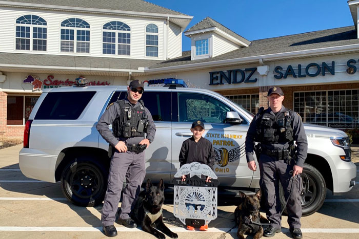9 Y.O. Helps Raise 95k Dollars To Help Buy Protective Vests For the Police K-9 Unit