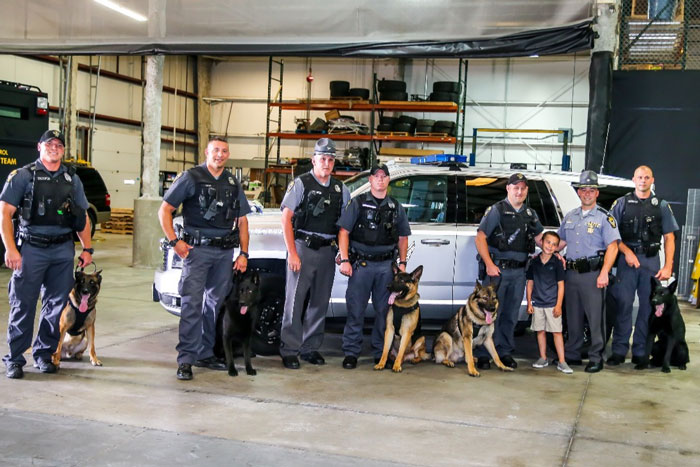 9 Y.O. Helps Raise 95k Dollars To Help Buy Protective Vests For the Police K-9 Unit