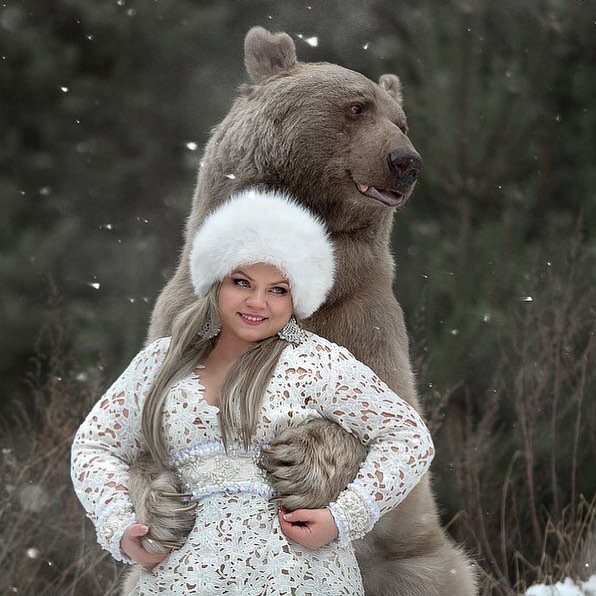 Abandoned Russian Brown Bear Rescued As A Cub Starts Career As A Model